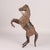 Animal Skin Leather Covered Prancing Horse For Sale - Image 7 of 8