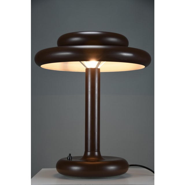 Sculptural Granada Table Lamp by Vagn Dyring for Nordisk Solar, Denmark, 1970s For Sale - Image 9 of 12