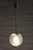 Gold Mid-Century Chandelier in Chromed Steel, Plastic, and Glass, Czech, 1960s For Sale - Image 8 of 10