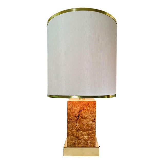 Beige Table Lamp, Italy, 1970s For Sale - Image 8 of 8