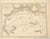A very nice map of Northen Africa, including the Sahara, topographical features, rivers, lakes, and settlements. Title:...