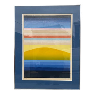 Arthur Secunda Signed Lithograph "Mirage" For Sale