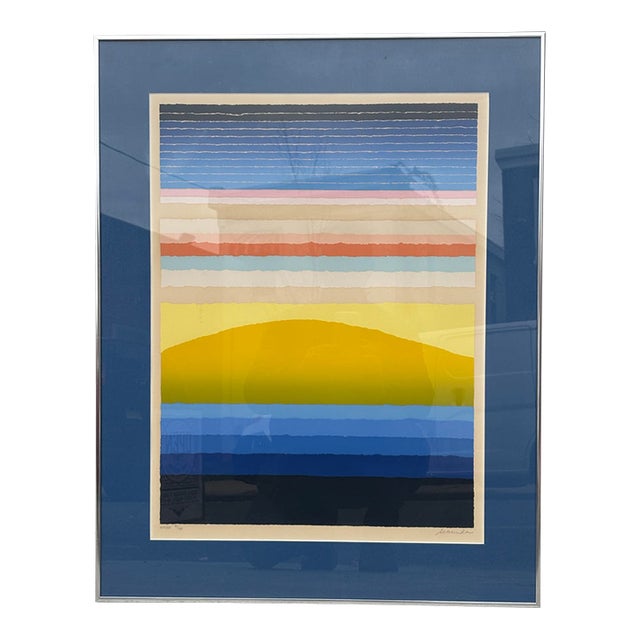 Arthur Secunda Signed Lithograph "Mirage" For Sale