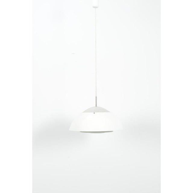 Safari' hanging lamp for Nordisk Solar designed by Christian Hvidt. The chrome cable holder is not original. Some light...