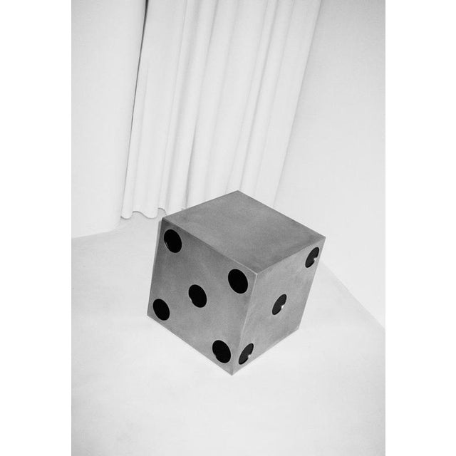 Small Object 4 in Brushed Stainless Steel by Valeria Vasi For Sale - Image 4 of 12