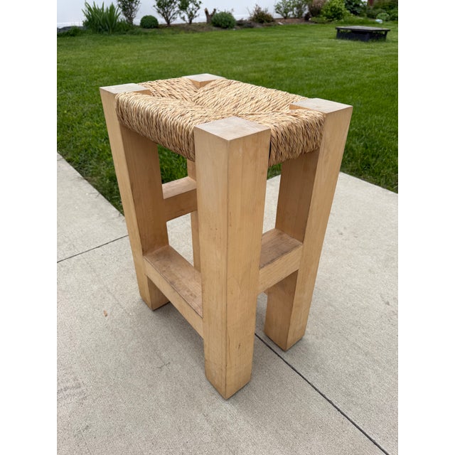 Landon Cole Custom Furniture Bar Stools (Inspired by James Perse "Helena Bar Stool") For Sale - Image 9 of 17