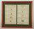 Paint Early 20th Century Framed and Illuminated Geometry Equations in Ink and Watercolor - Set of 9 For Sale - Image 7 of 7