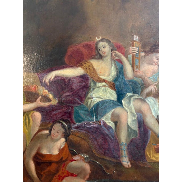 French Follower of Antoine Coypel (1661-1722) - Diana and her nymphs, at the bath For Sale - Image 3 of 4