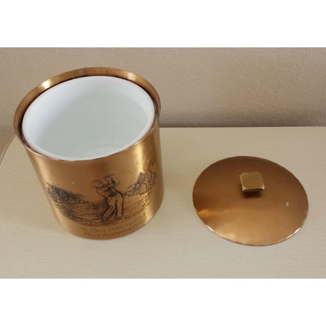 1983 Wendell August Bronze Ice Bucket Chairish