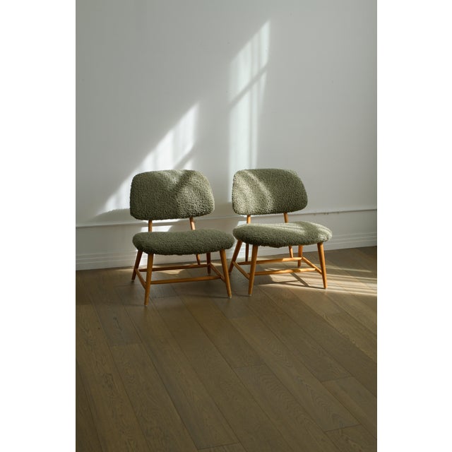 Alf Svensson TeVe Lounge Chairs by Ljungs Industrier Ab Sweden, 1953 For Sale - Image 15 of 15