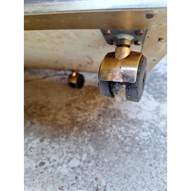 Bar Cabinet in Wood, Brass and Mirrored Glass from Stilglass Donati, Italy, 1970s For Sale - Image 13 of 18