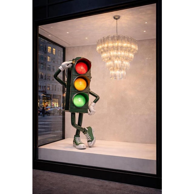 1990s Vintage Italian Smoked Murano Glass and Nickel Chandeliers, 1990, Set of 2 For Sale - Image 5 of 18