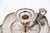 Silver Paddle with Leaf Reliefs, in Good conditions. Designed 1980 to 1989