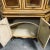 Gorgeous handpainted French Provincial corner china display cabinet. In wonderful age appropriate condition. Overview:...