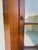 Brown Antique Corner Cabinet Cupboard Beautiful Federal Primitive Wavy Glass 1800’s For Sale - Image 8 of 10
