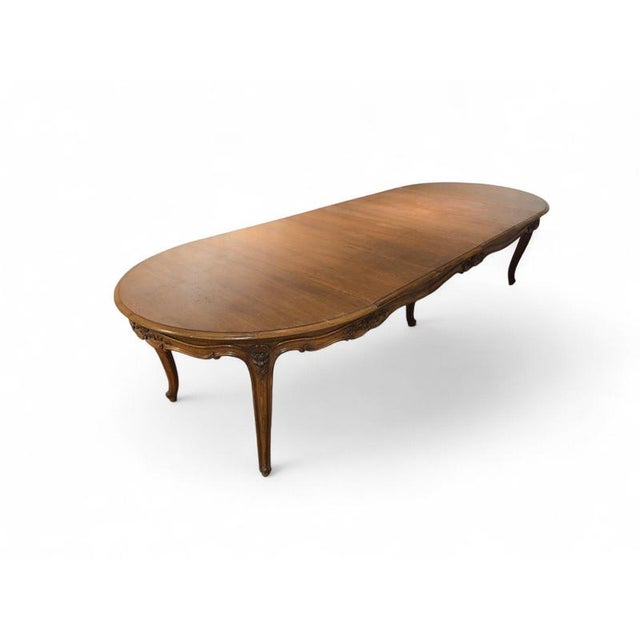 Large Antique French Extending Dining Table in Oak, 1740 For Sale - Image 6 of 12