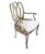 Mid-Century Modern Mid Century French Style Ribbon Back Arm Chair For Sale - Image 3 of 7