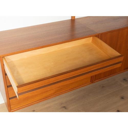 Wood Vintage Wall Unit by Poul Cadovius, 1960s For Sale - Image 7 of 17