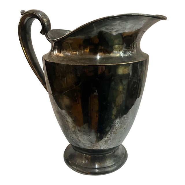 Vintage International Silver Company Water Pitcher #527 For Sale