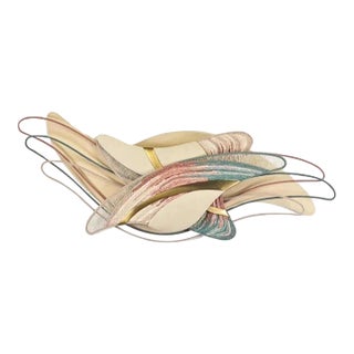 1990s Mixed Media Wall Sculpture by Fowler-Thelen For Sale