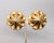Vintage 1980s Les Bernard Matte Goldtone Spiral Clip Earrings-2 Pieces For Sale - Image 9 of 12