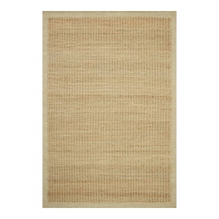Amber Lewis x Loloi Lilah Natural / Antique Ivory 9'-3" x 13' Area Rug For Sale