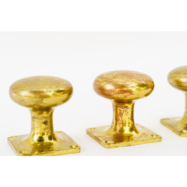 Art Deco Door Handles, Vienna, 1920s, Set of 4 For Sale - Image 4 of 6