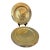 Vintage Mid-Century Brass Pantry Chargers-Set of 12 For Sale