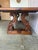 Brown Spanish Colonial Revival Walnut Dining Table With Hand-Carved Scroll For Sale - Image 8 of 17