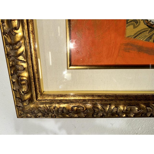 Salvatore Fiume, Il Circo, 35 Color Serigraph on Masonite, Framed For Sale - Image 11 of 14