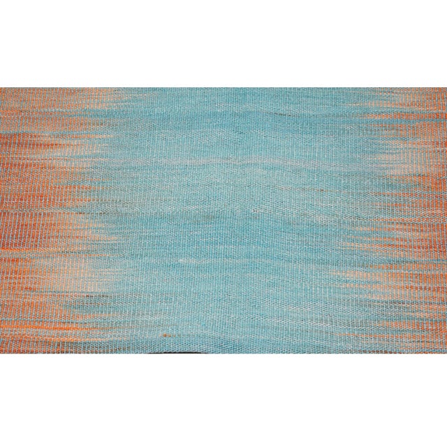 Vintage Mazandaran Natural Color Hand Made Organic Wool Tribal Kilim,8'2"x9'10" For Sale - Image 4 of 6