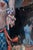 Contemporary Sweetman by Nadezda | Oil on panel Male figure in sunglasses juggling lollipops with a playful background. For Sale - Image 3 of 5