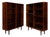 Vintage Danish Mid Century Rosewood Bookcases Pair For Sale