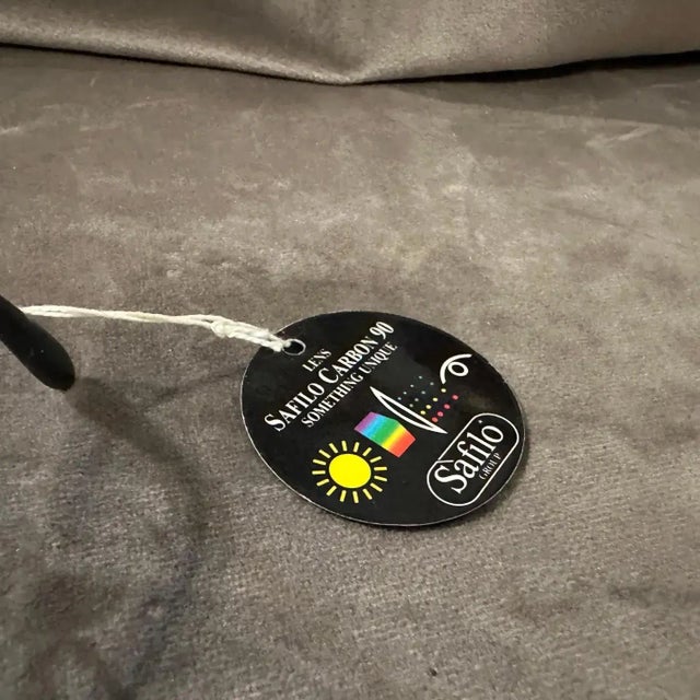 1980s Black Acetate Cat-Eye Sunglasses by Gianfranco Ferrè For Sale - Image 14 of 14