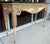 French Neoclassical Style Console Table With Faux Slate Top For Sale - Image 3 of 9