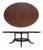 Regency-Style Mahogany Dining Table With Leaves For Sale