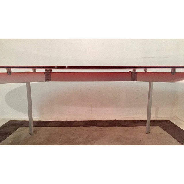 Metra Italian Modern Table by Makio Hasuike for Seccose For Sale - Image 5 of 13