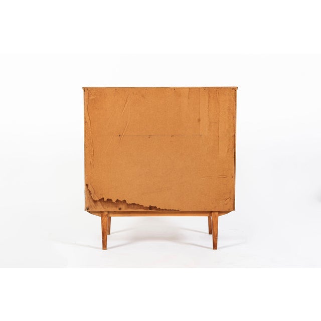 Mid Century Swedish Teak Rolltop Secretary Desk by Egon Ostergaard For Sale - Image 12 of 13
