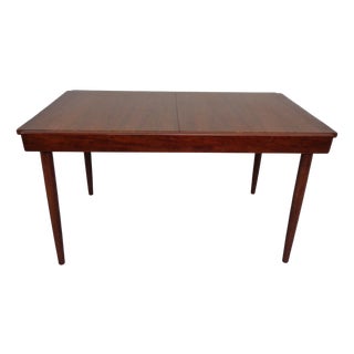 Large Rosewood Extendable Dining Table, Denmark, 1960s For Sale