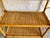 Vintage Italian Wicker and Rattan Shelving Unit, 1970s For Sale - Image 12 of 15