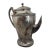 Vintage Silver-Plated Coffee Pot With G Initial For Sale