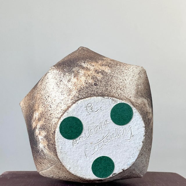 1980s Vintage 1980 Ceramic Vessel by Barbara Rittenberg For Sale - Image 5 of 10