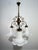 Three-Light Liberty Style Pendant Light in Opal Glass, 1960 For Sale - Image 14 of 18