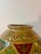 A beautiful antique camel bladder lamp diffuser dating to the early 20th century. Handcrafted from an inflated and...