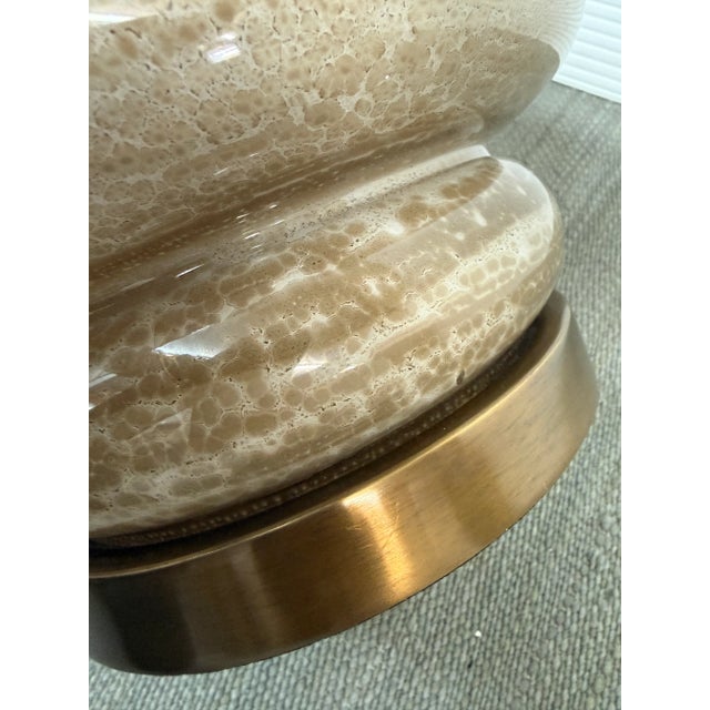 Textile H. W. Home Tamarind Ceramic Table Lamp For Sale - Image 7 of 12