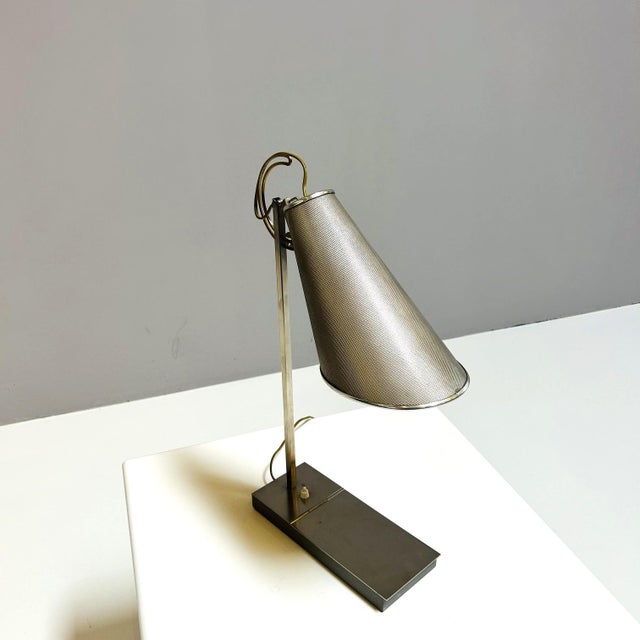 Postmodern Compass Dans Loeil Table Lamp by André Putman for Baldinger & Sons, 1980 For Sale - Image 3 of 14