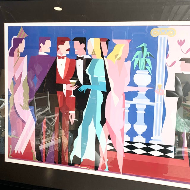 Framed Print, Night People by Giancarlo Impiglia For Sale - Image 4 of 8