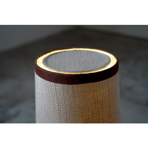 Vintage German Oak Table Lamps, 1970s, Set of 2 For Sale - Image 6 of 7