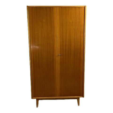 Vintage Two Door Closet by Primslove Kombinat Bratislava, 1965 For Sale