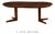 1960s Refinished 86” Danish Modern Teak Dining Table by BPS For Sale